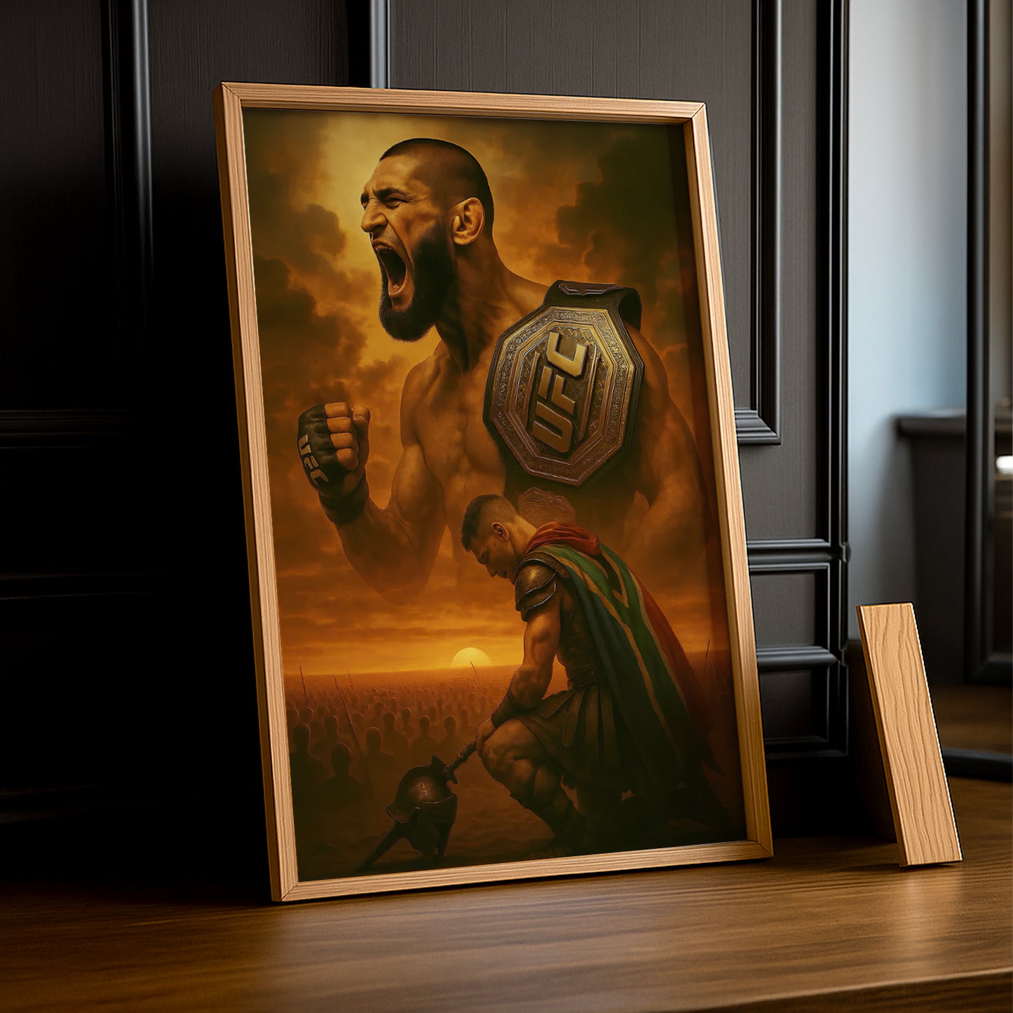 Poster UFC - Khamzat Chimaev Champion