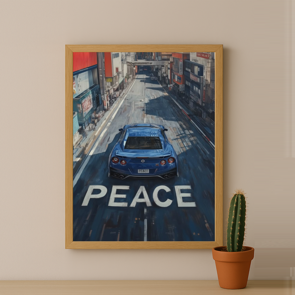 Nissan GT-R - Poster