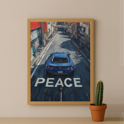 Nissan GT-R - Poster