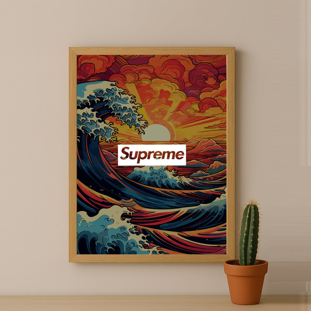 Cadre photo Supreme - Sunset Wave