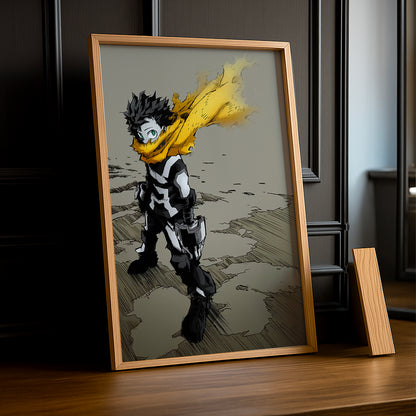 Cadre Photo My Hero Academia - Izuku Midoriya Vigilante