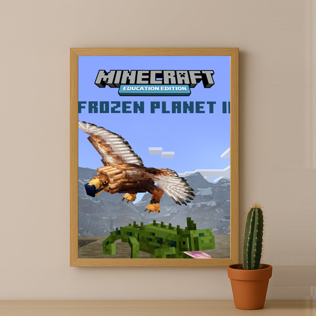 Cadre photo Minecraft - Frozen Planet