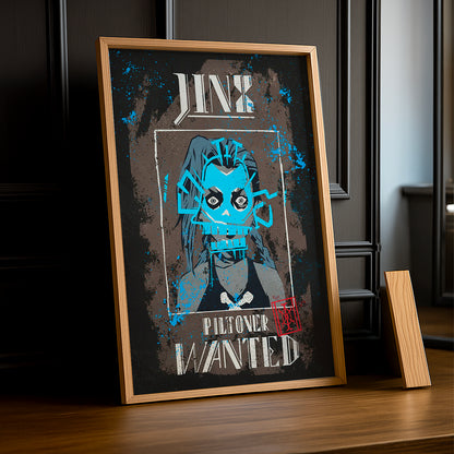 Cadre photo Jinx Pink Arcane