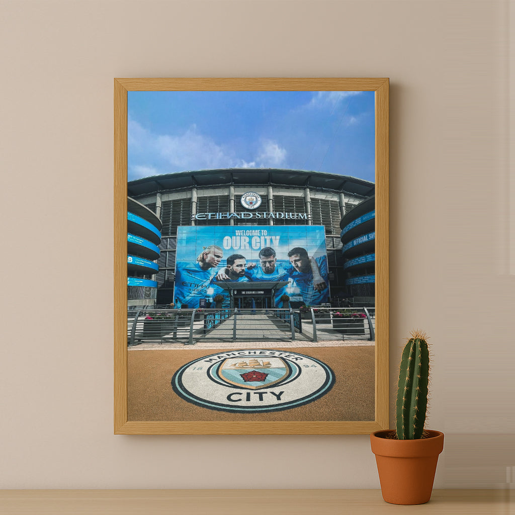 Poster Manchester City - Etihad Stadium