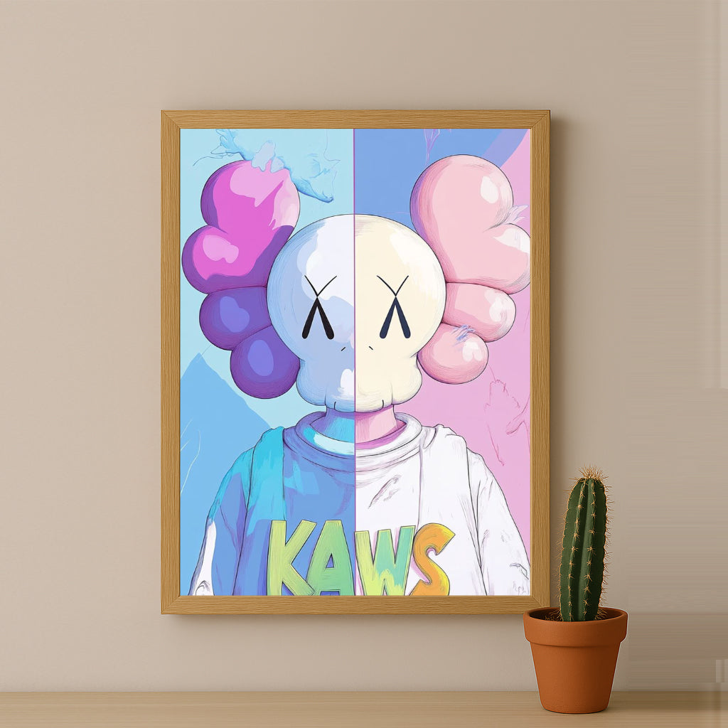 Poster Kaws - Companion T-Shirt