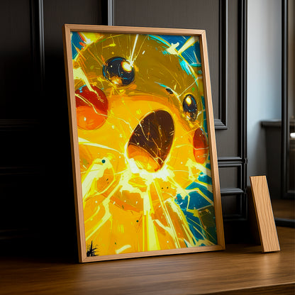 Cadre Photo Pokémon - Pikachu Explosion