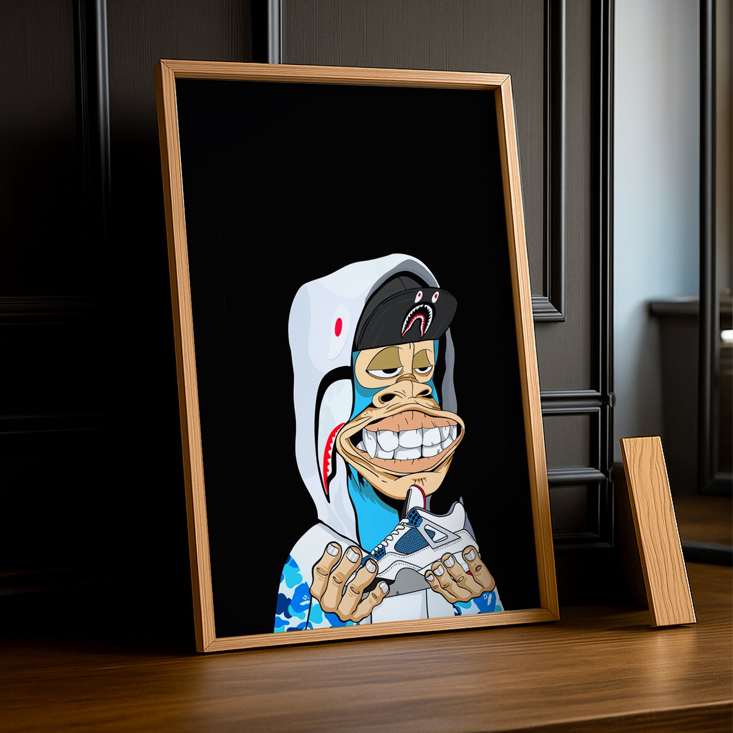 Cadre photo Bayc Air Jordan 4 Retro