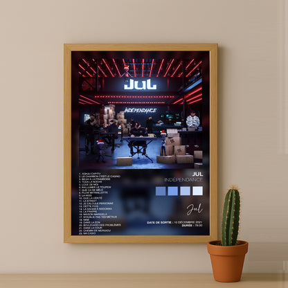 Poster Jul - Album Indépendance