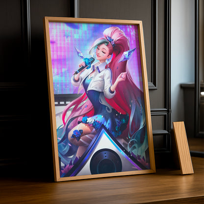 Cadre photo Seraphine League of Legends