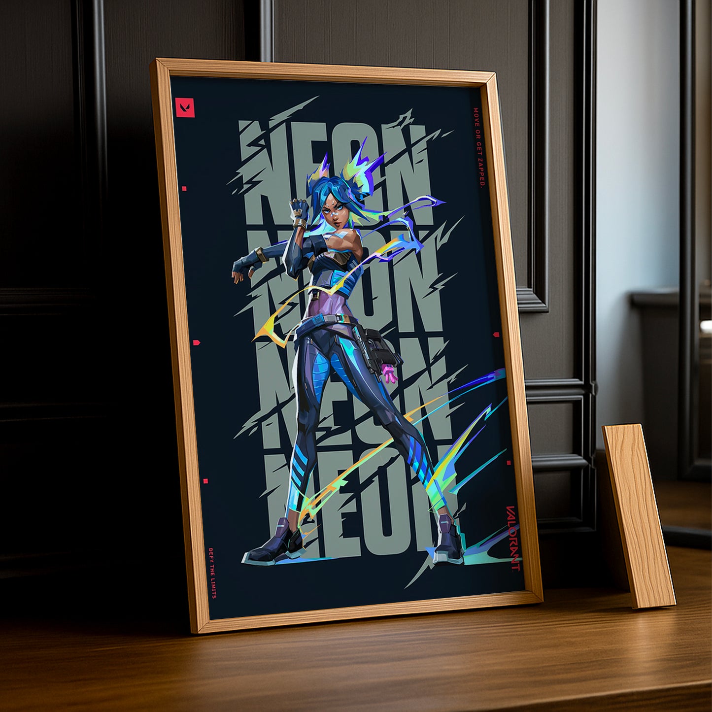Cadre Photo Valorant - Neon