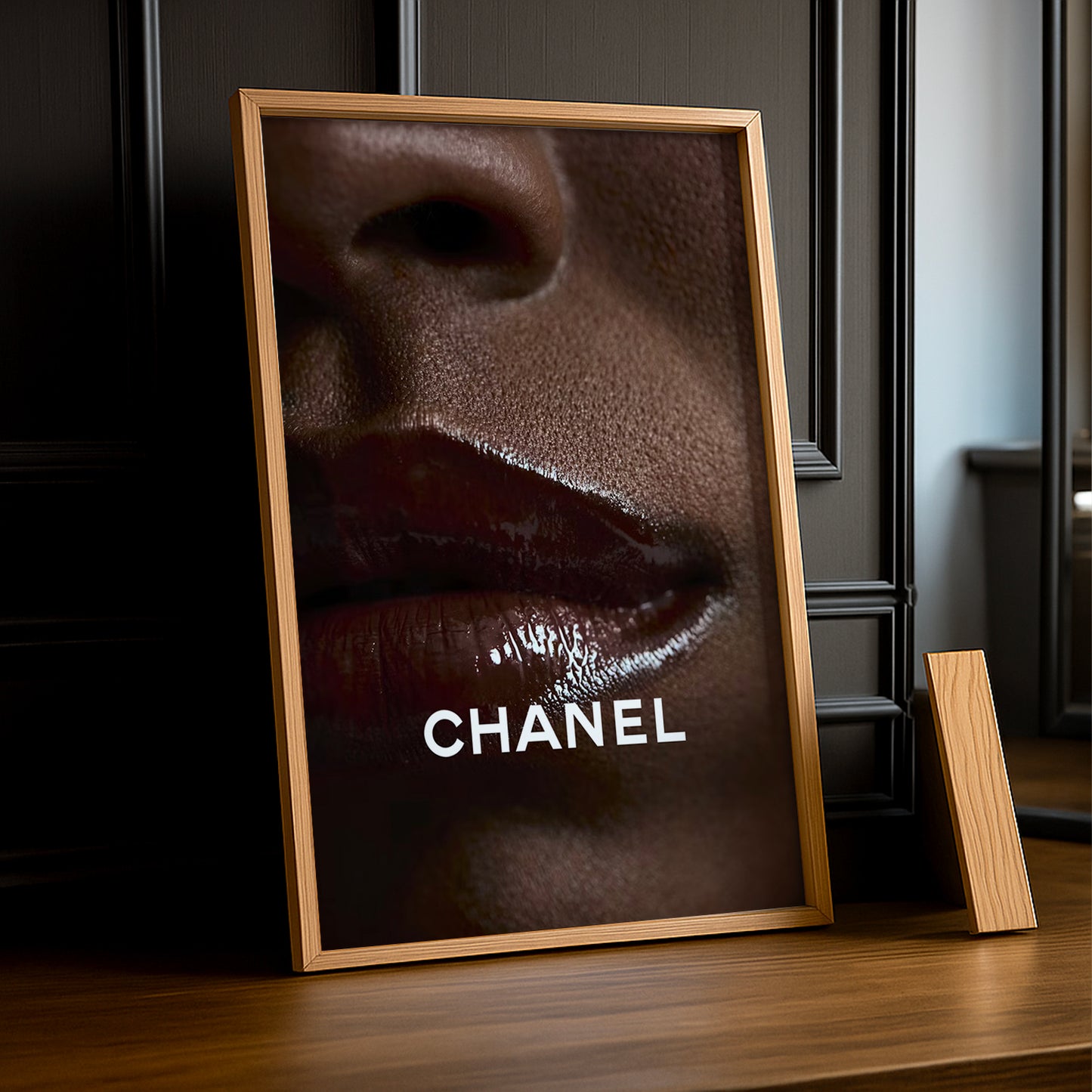 Poster Photo Chanel - Lips