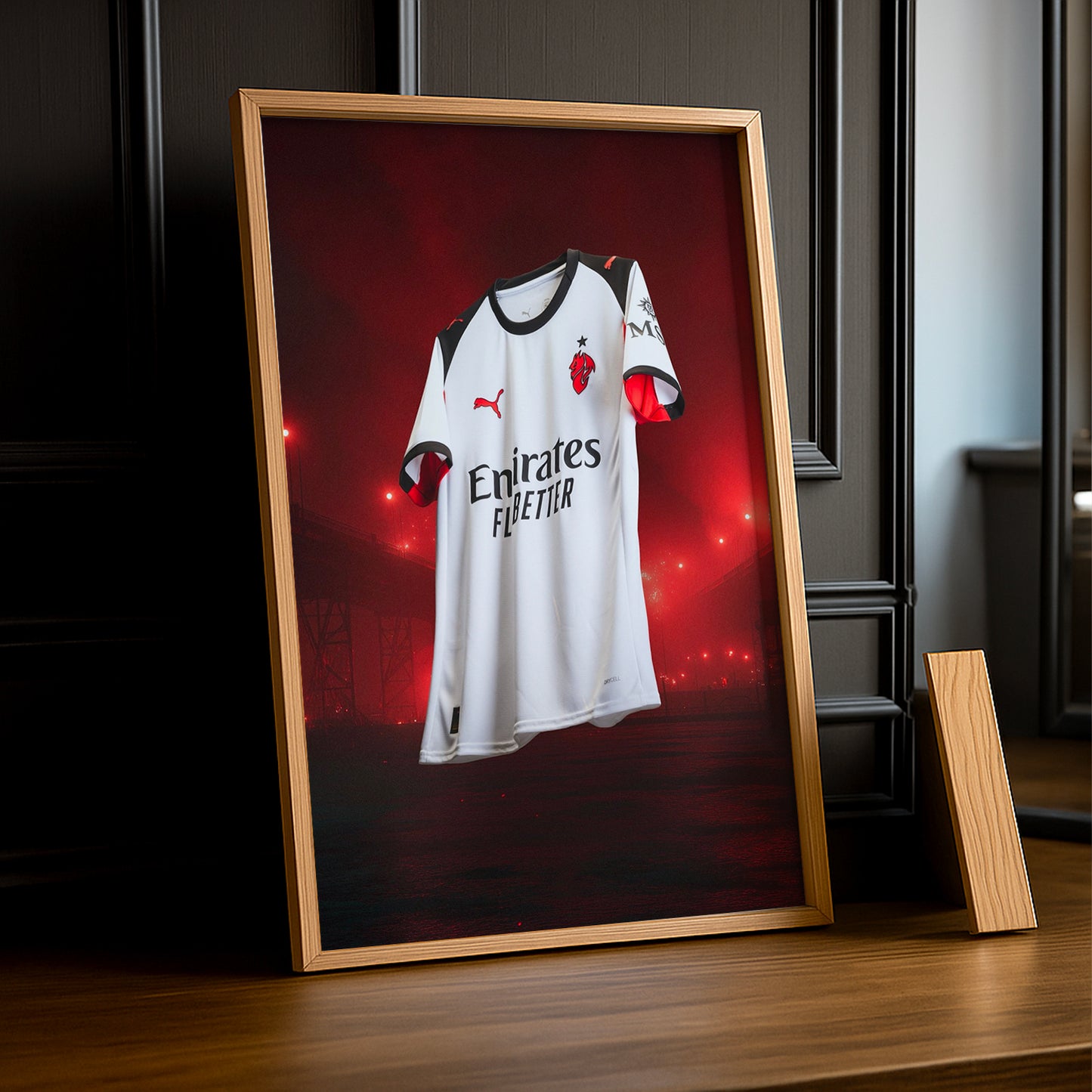 Poster Maillot Football - AC Milan Extérieur 25-26