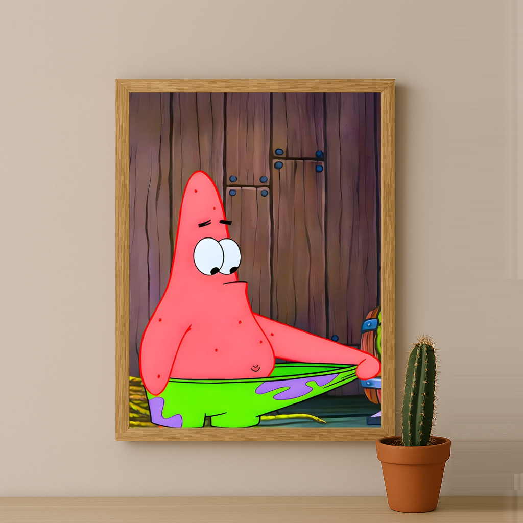 Bob L'Éponge - Patrick checking