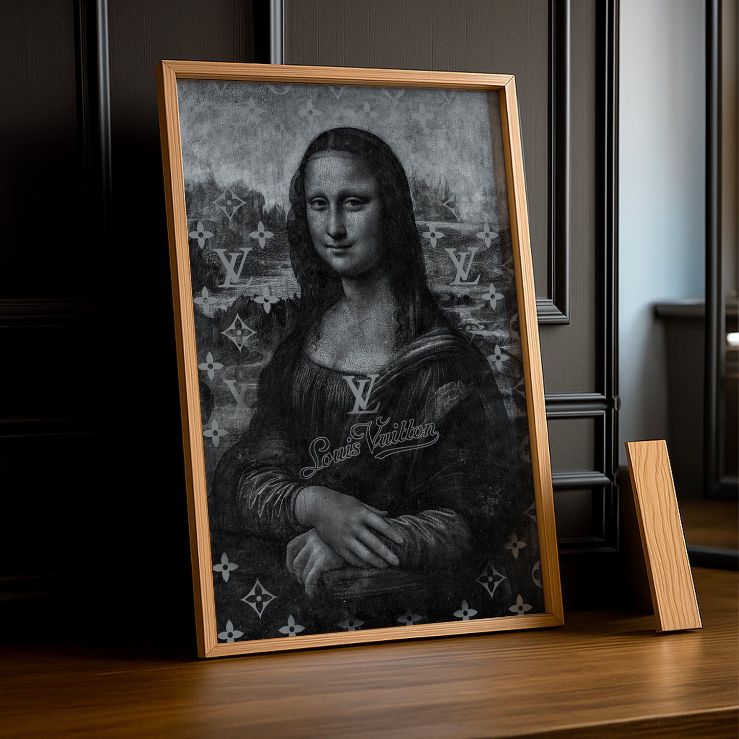 Cadre photo Louis Vuitton - Mona Lisa