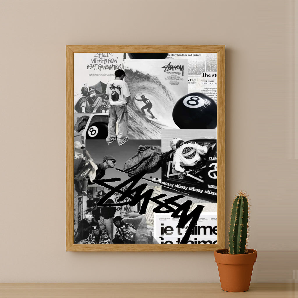 Poster Stüssy - Magazine