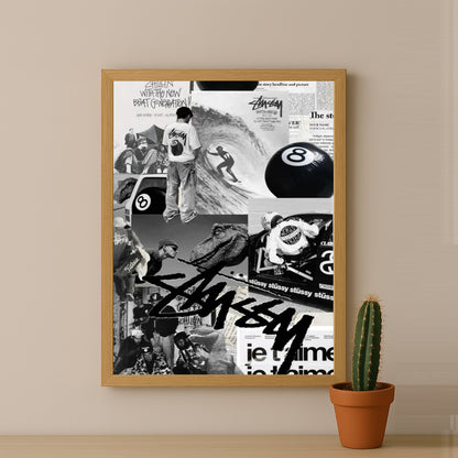 Poster Stüssy - Magazine