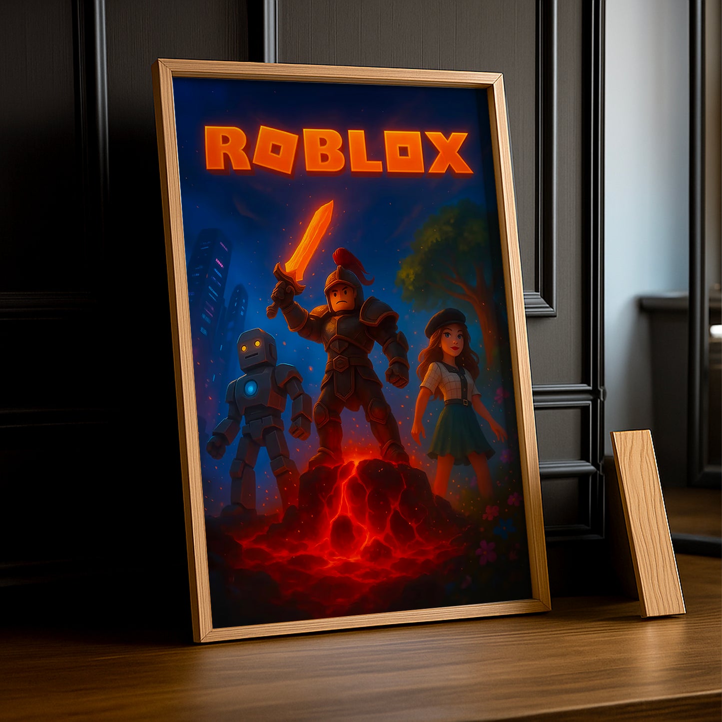 Cadre Photo Roblox - Rouge