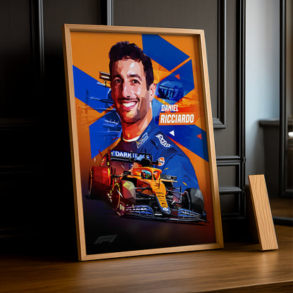 Cadre photo Daniel Ricciardo Formule 1