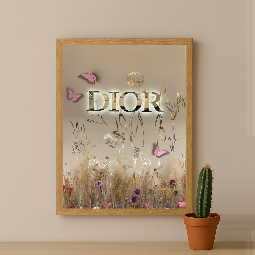 Cadre photo Dior Logo