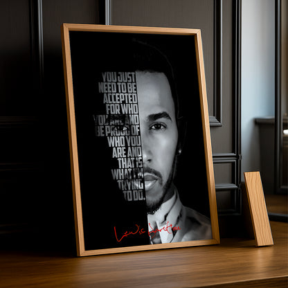 Cadre photo Lewis Hamilton Formula 1