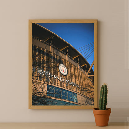 Poster Manchester City - Etihad Stadium City