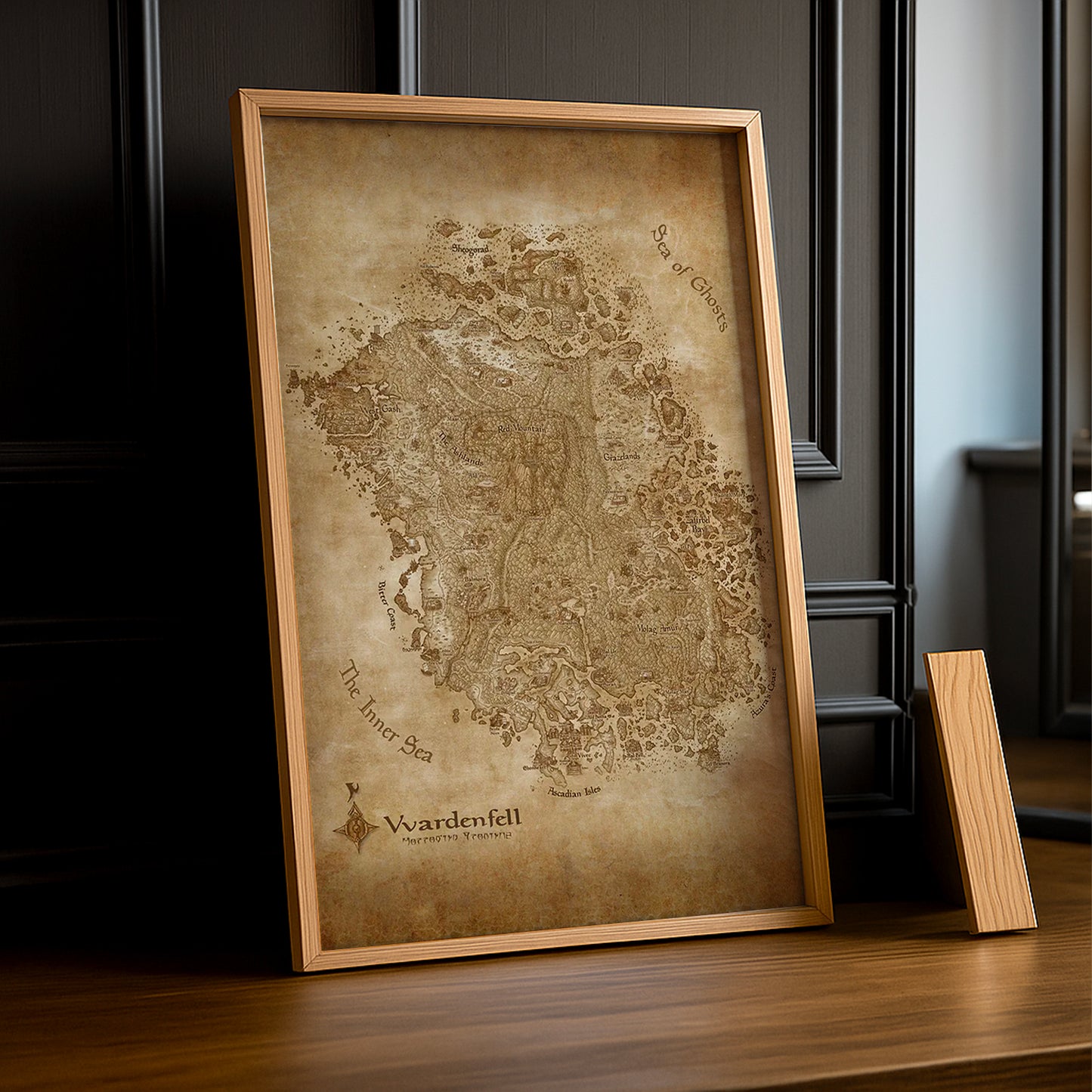 Cadre Photo Skyrim - Map