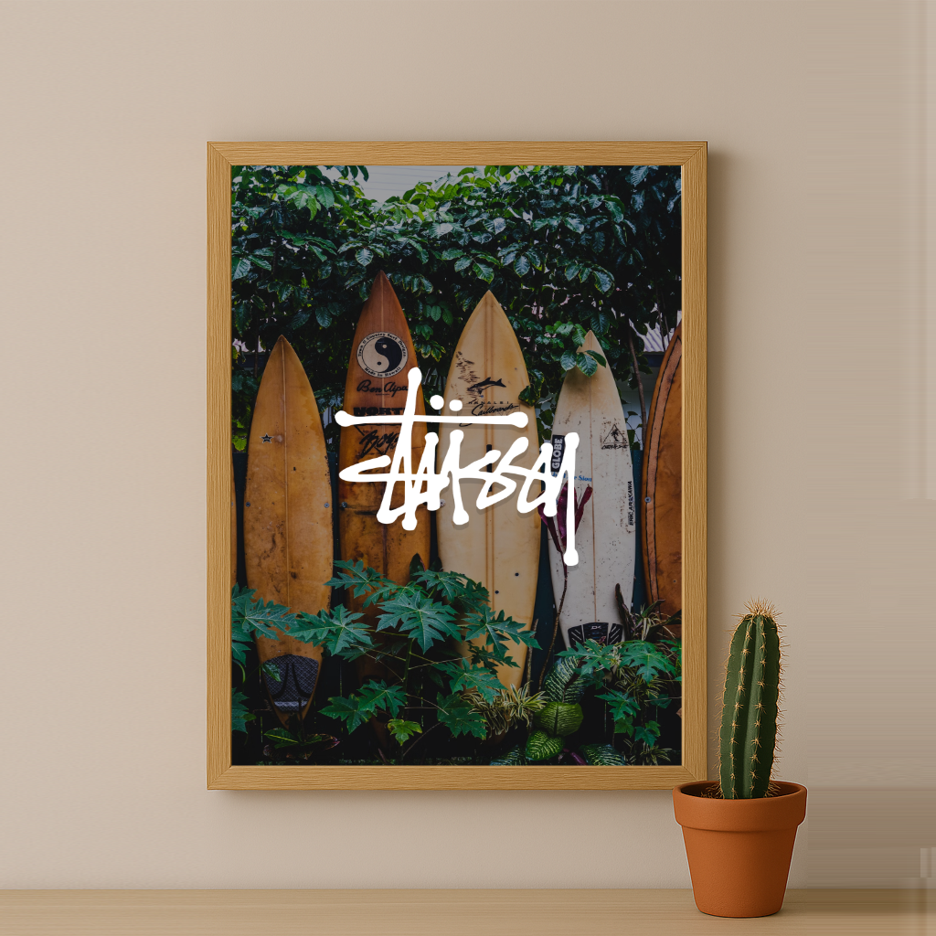 Stüssy - Planche de Surf Jungle