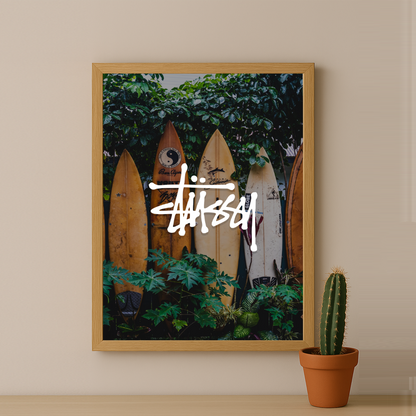 Stüssy - Planche de Surf Jungle