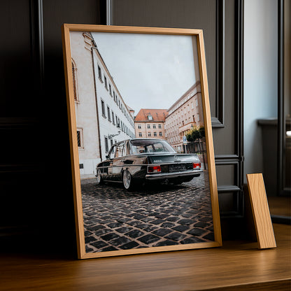 Cadre photo Mercedes Old School