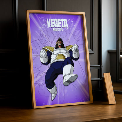Poster Dragon Ball Z - Vegeta Great Ape