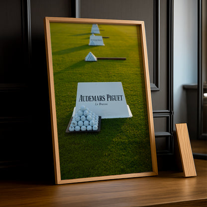 Poster Photo Golf - Audemars