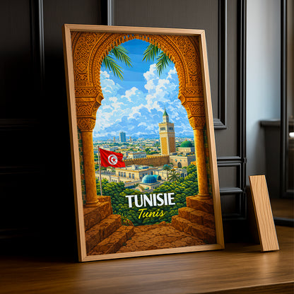 Cadre Photo Afrique - Tunisie Tunis