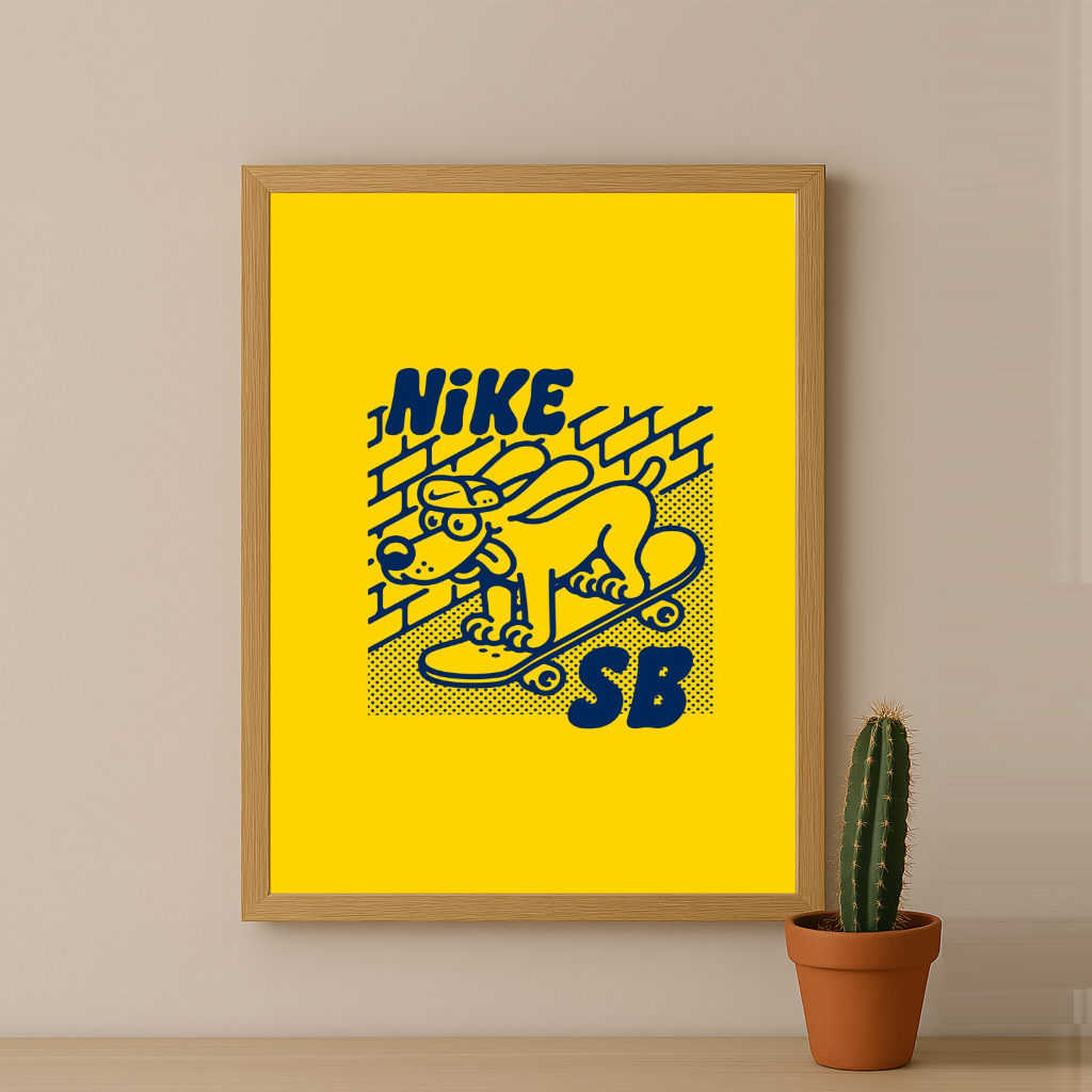 Poster Nike SB Dog