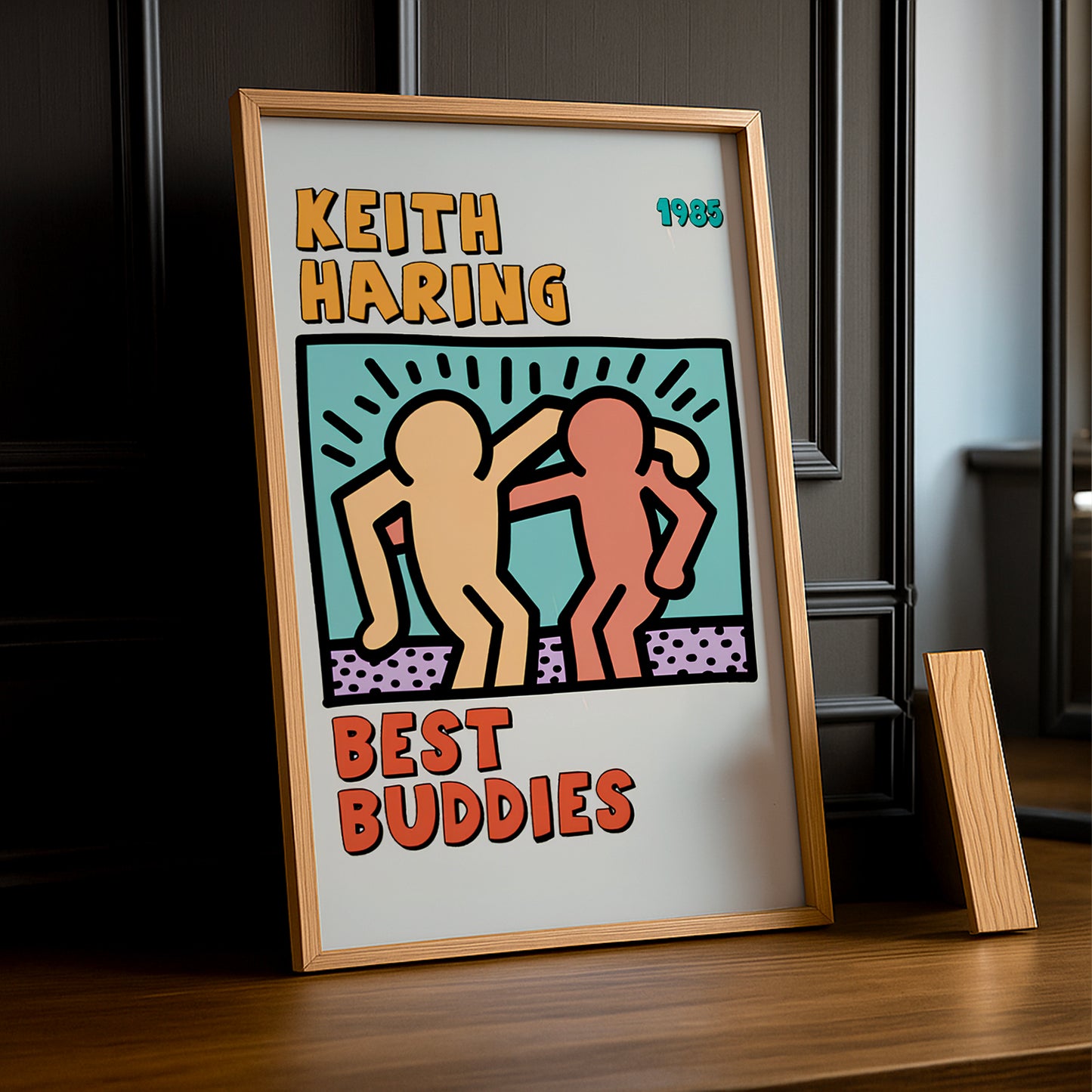 Cadre photo Keith Haring