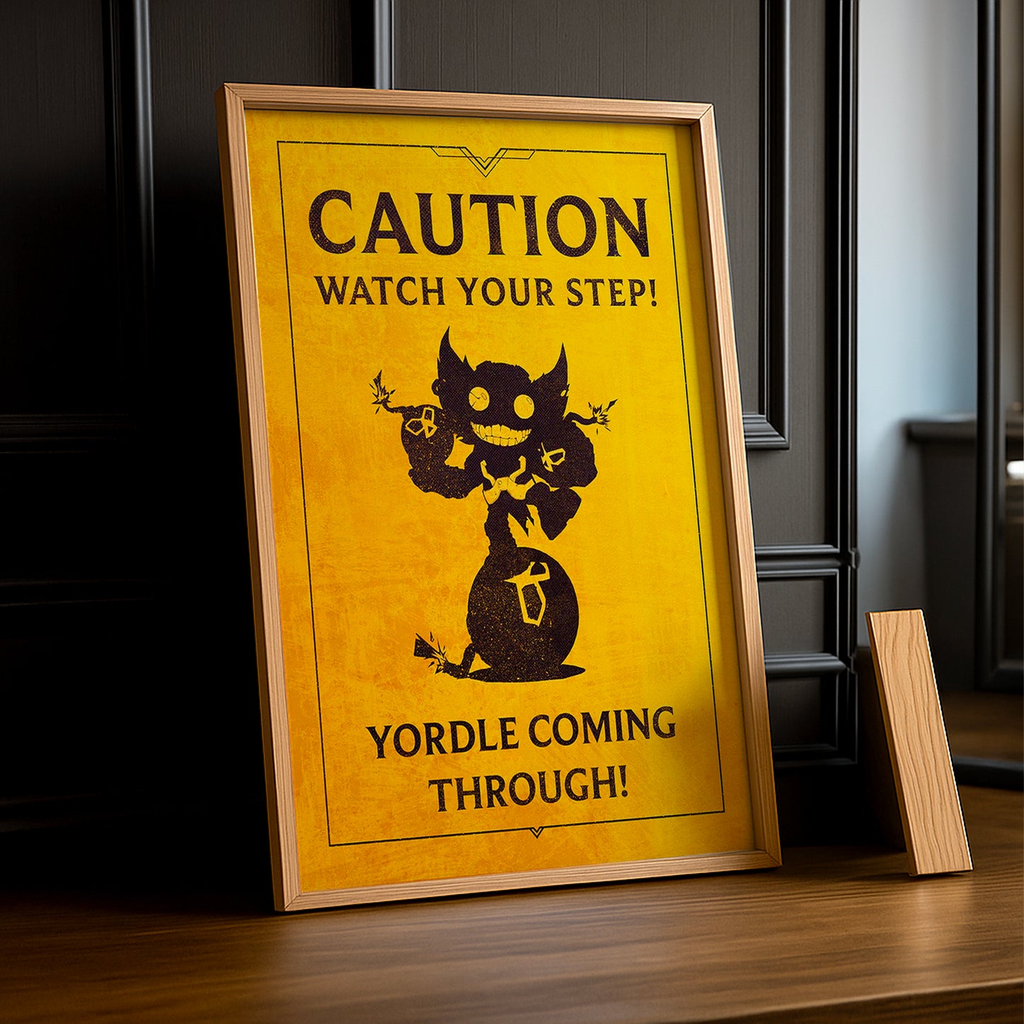 Cadre photo League of Legends Ziggs