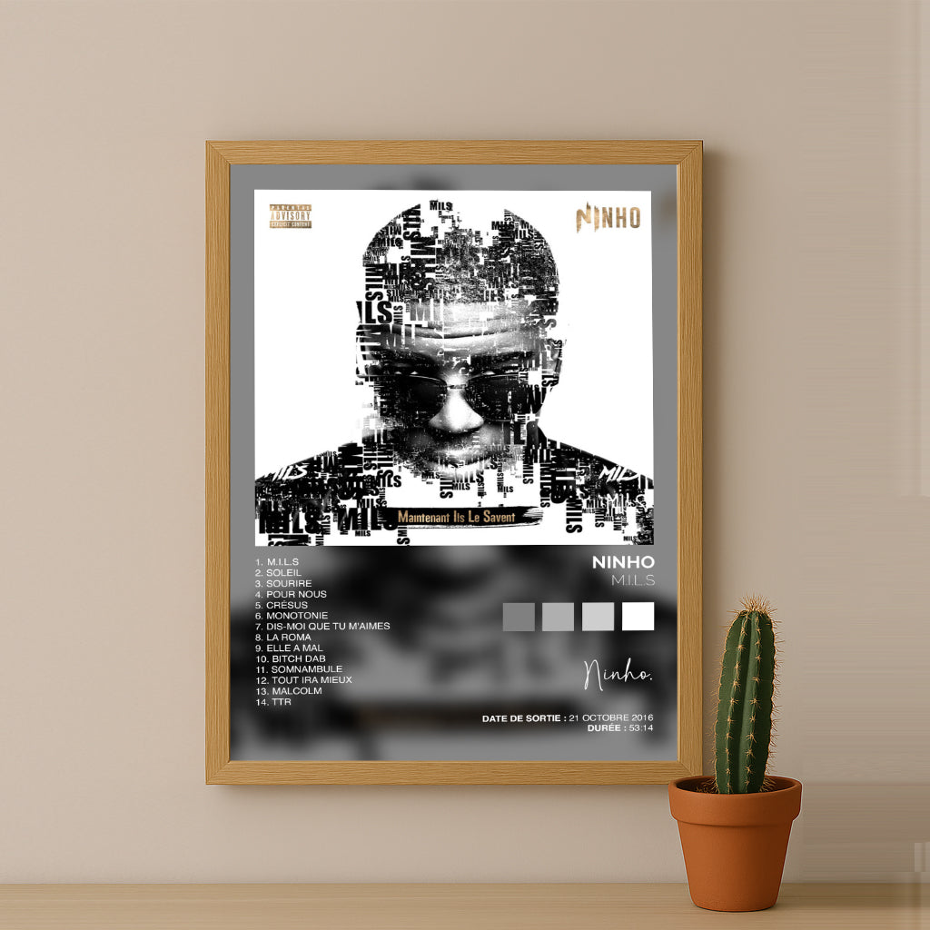 Poster Ninho - Album M.I.L.S