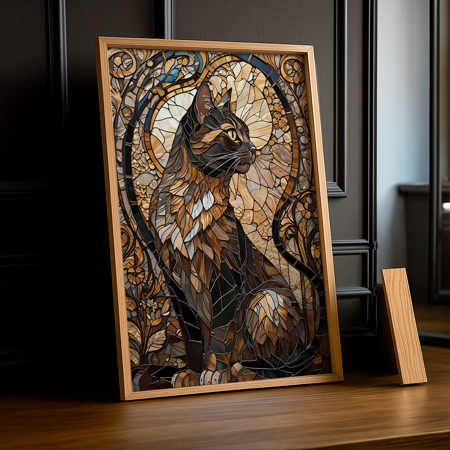 Cadre photo Cat Art