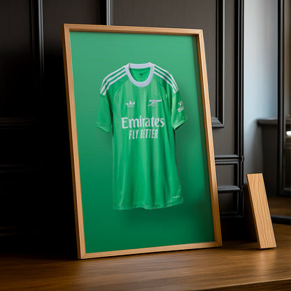 Cadre photo - Maillot vert Arsenal 25-26
