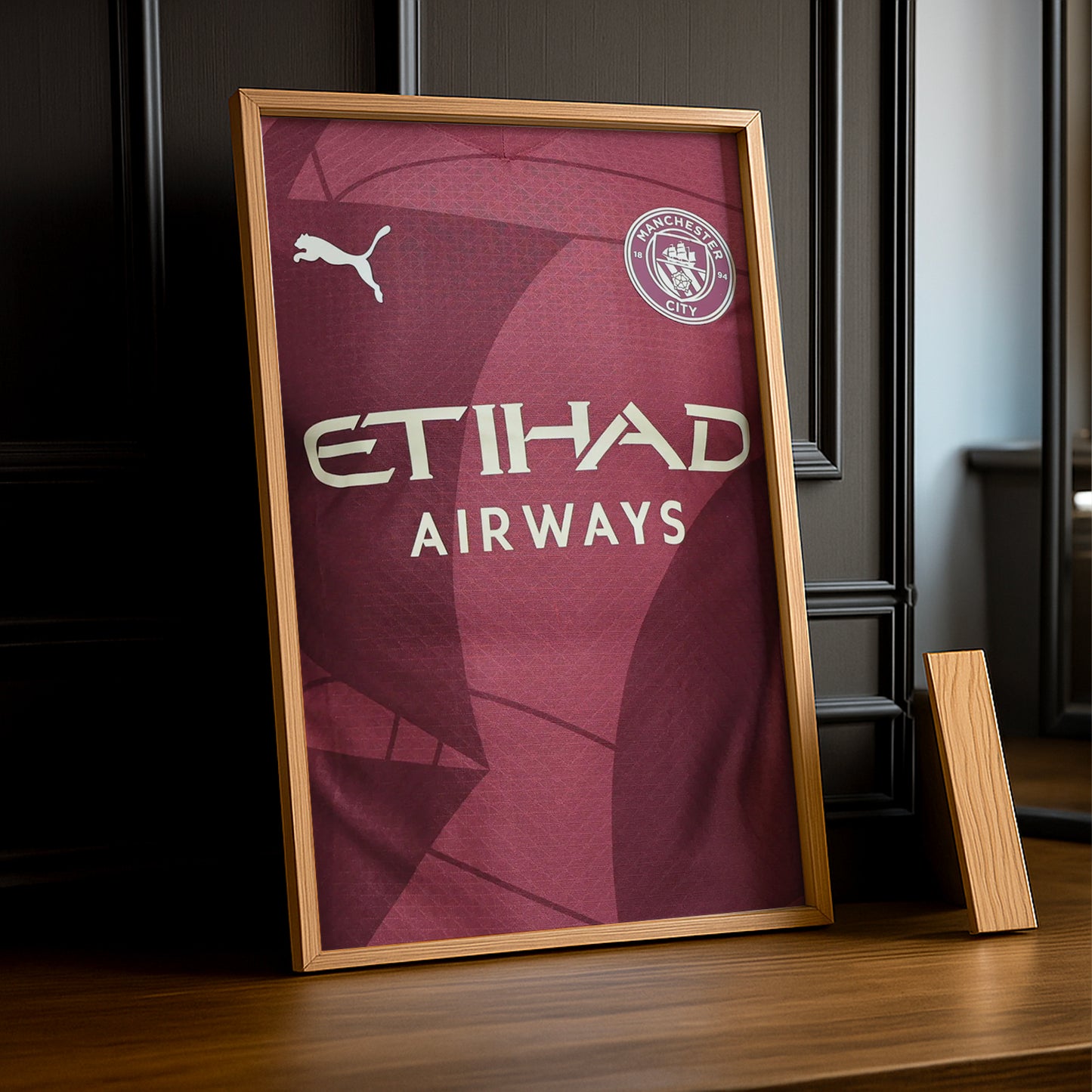 Cadre photo Maillot de Manchester City Third