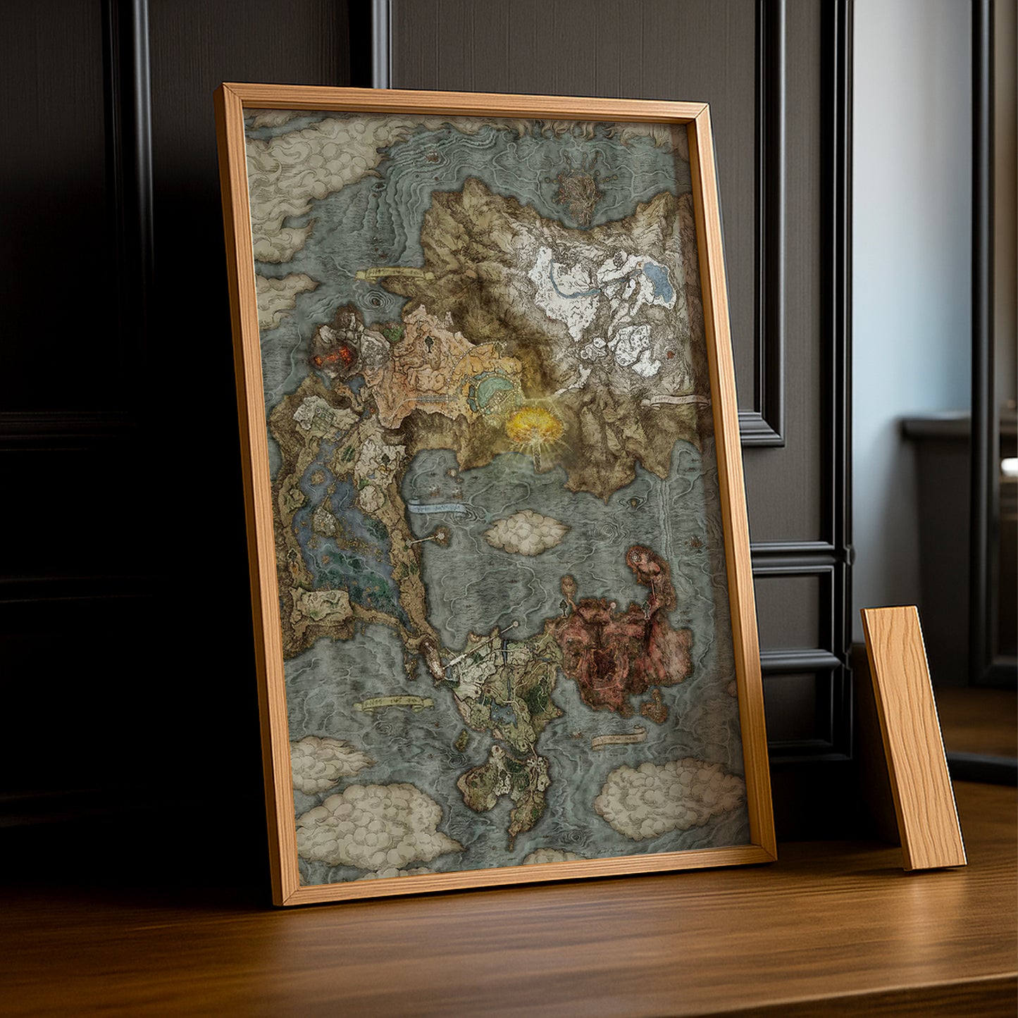 Cadre Photo Elden Ring - Map