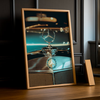 Cadre photo Mercedes logo