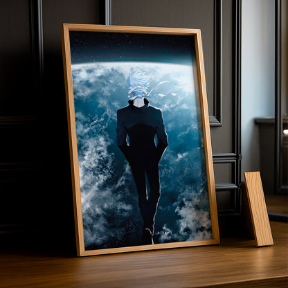 Cadre photo Satoru Gojo