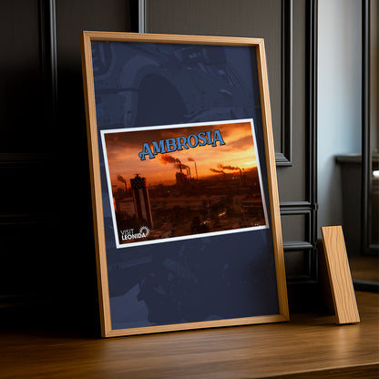 Poster Grand Theft Auto VI - Ambrosia City