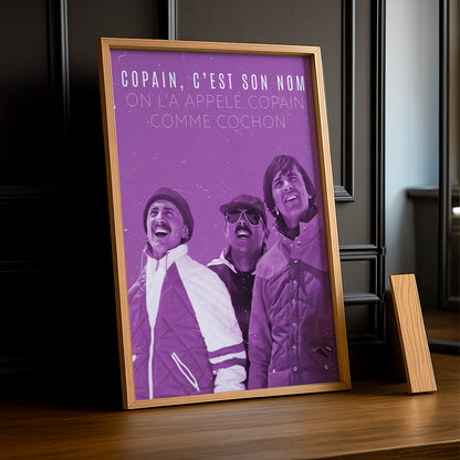 Cadre photo Citation - Copain