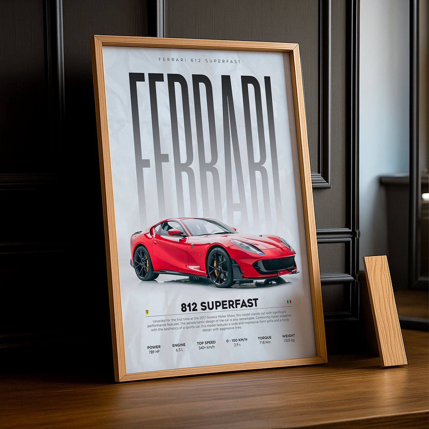 Cadre photo Ferrari 812 Superfast