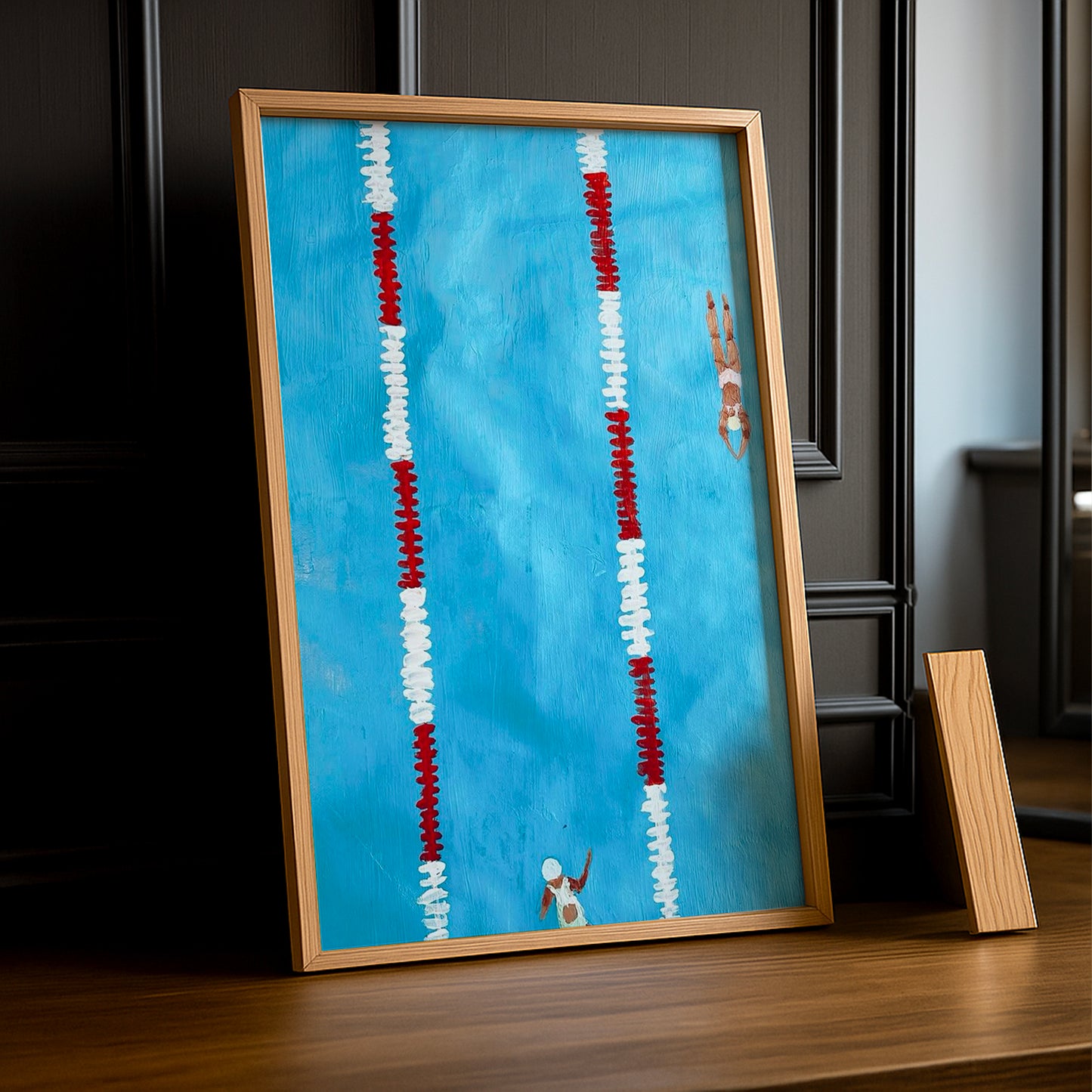 Cadre Photo Natation - Piscine