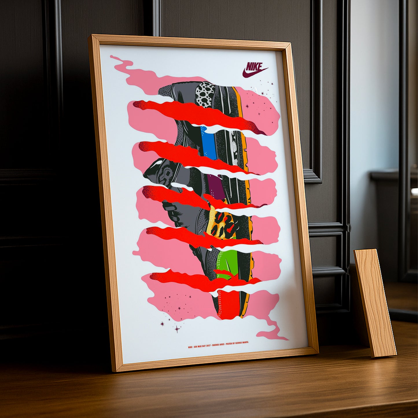 Cadre Photo Nike - Jordan 3 Illustration