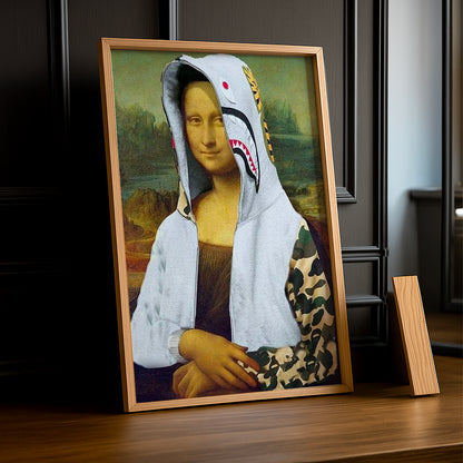 Cadre Photo Mona Lisa - Sweat shirt