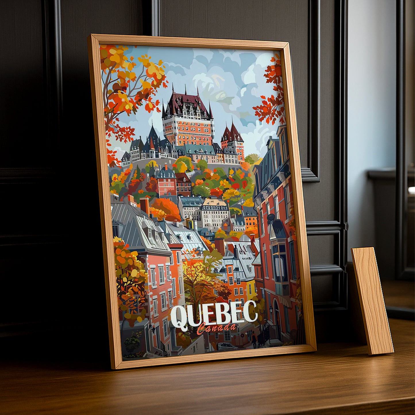 Cadre photo Quebec Canada