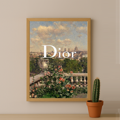 Cadre photo Dior Art